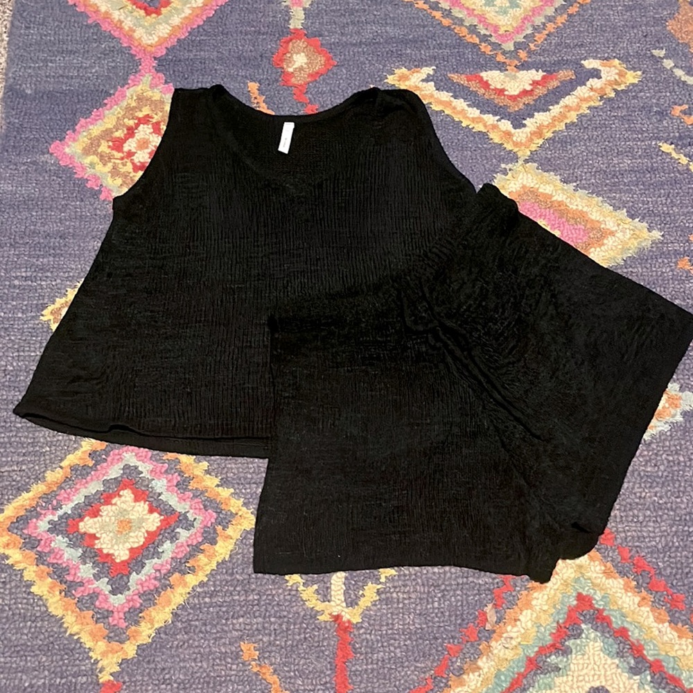 ☀️ Wishlist Sweater Tank & Shorts Set Size-L ☀️